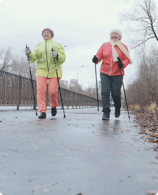 Nordic Pole Walking - Prime care, Milton